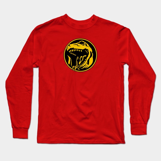 Tyrannosaurus Power Coin Long Sleeve T-Shirt by Javier Casillas